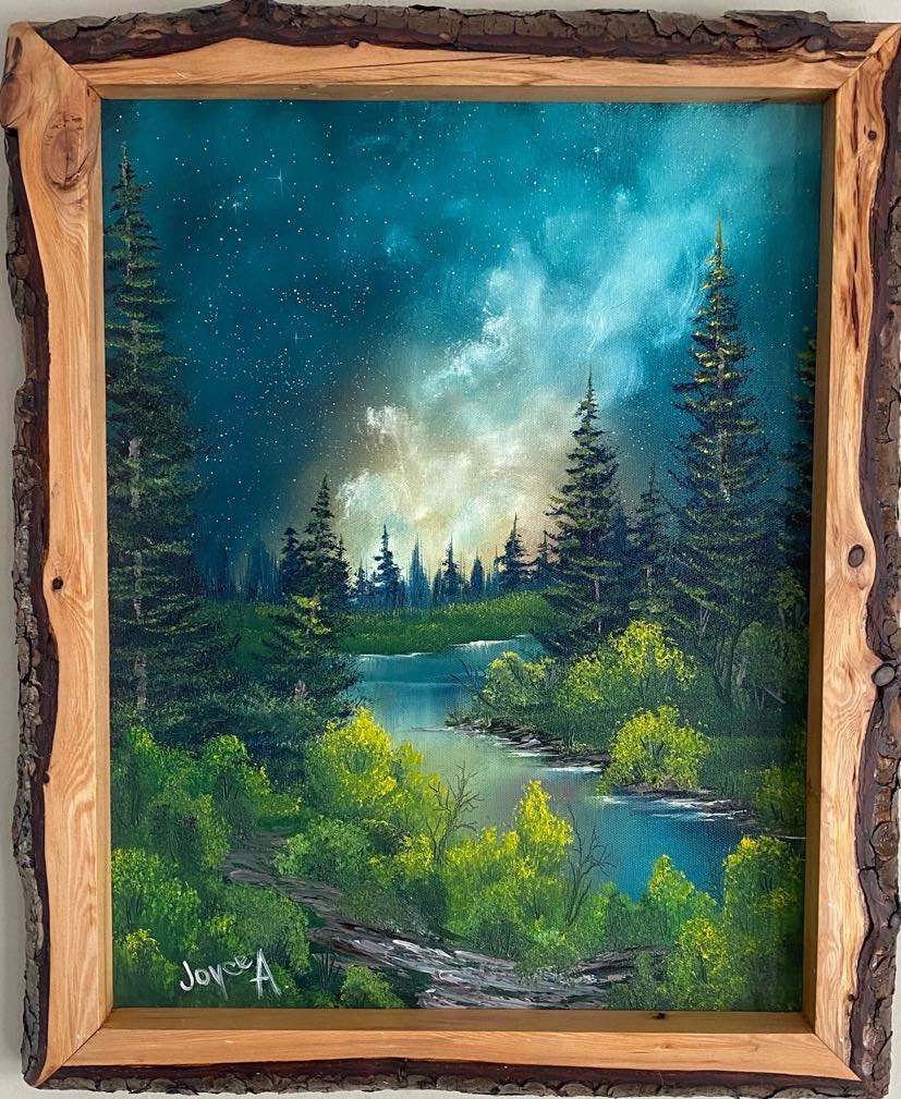 Bob Ross with Joyce Artistic Works 06.05.24 @12:00pm or @6:00pm