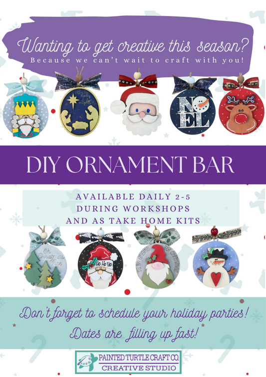 DIY Ornament Bar