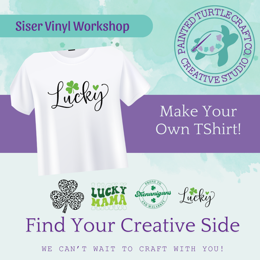 St. Patrick's Day T-Shirt Workshop! Saturday March 8th @6pm