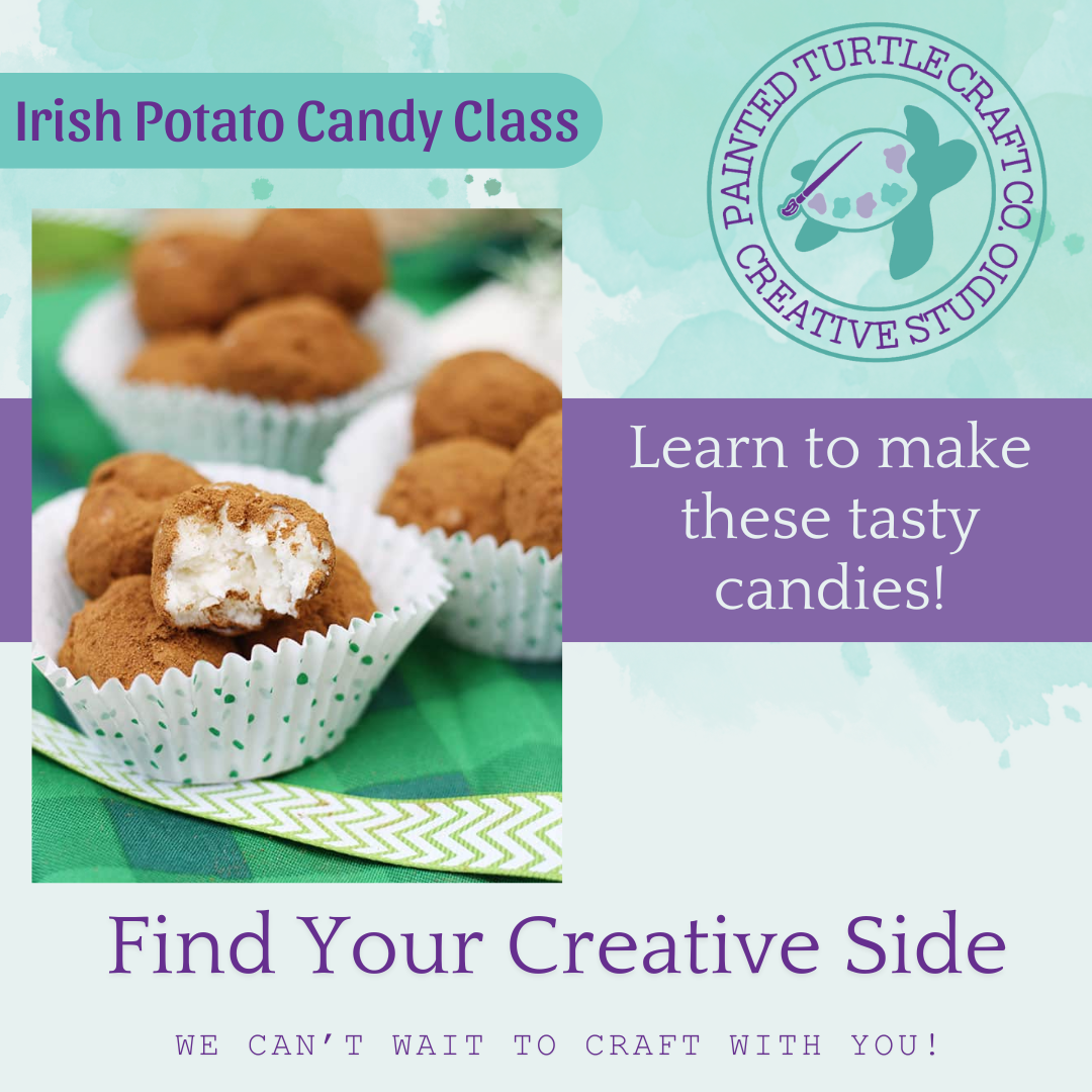 Irish Potato Candy Making Class Saturday March 15th @3pm