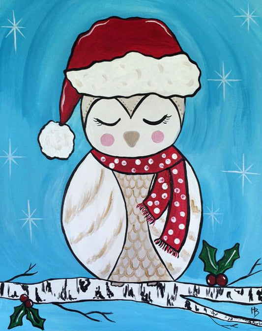 Santa Owl PT1168