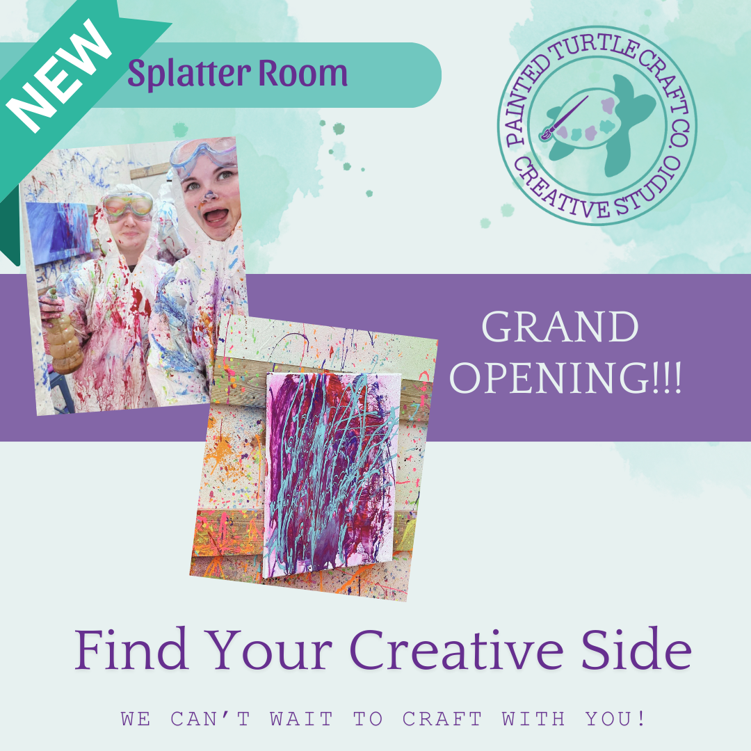 Splatter Room Grand Opening!!  Saturday March 22nd @3pm