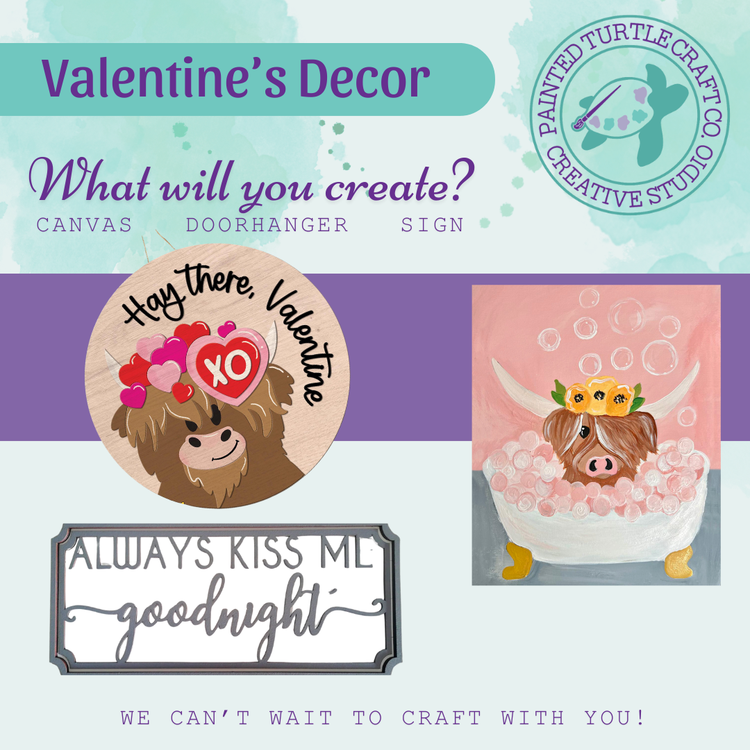 Valentine's Decor Workshop Friday January 17th 6pm